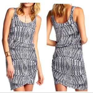 Tart• Navy Feather Dress